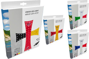 LED-Kreuz 5V-USB-Anschluss mit 84 LEDs