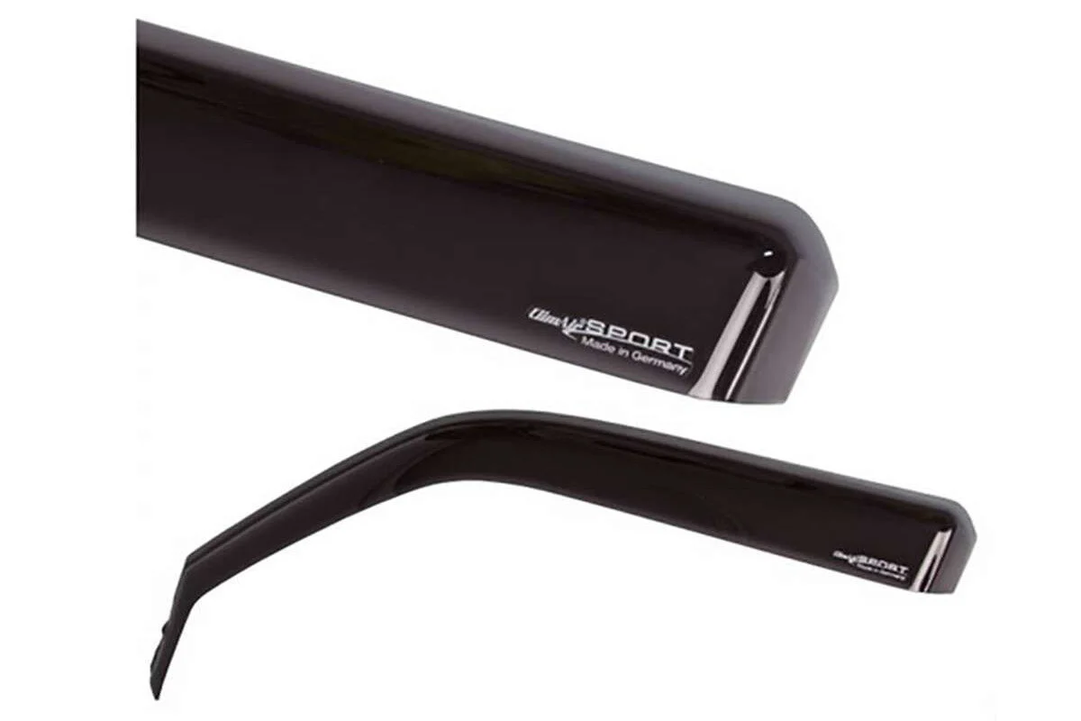 IVECO Windabweiser Acrylglas rauchgrau schwarz transparent