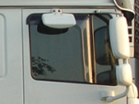 Fits DAF*: trucks Rain and wind deflectors plugged