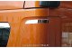 Suitable for MAN*: truck stainless steel trim for wind deflectors, set