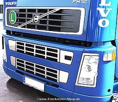 Fits Volvo*: FH2 / FM2 (Bj. 2002-2008) 2 Lower grille...