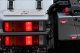 Markeringslicht 2x LED - rood, smal 12-24V met E-markering
