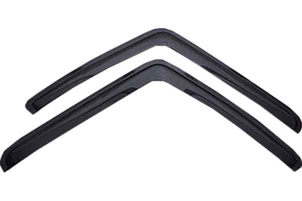 Suitable for Renault*: Midlum (2000-2013) - Side window wind deflector - 2-piece SET - Fixing with clips
