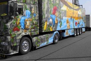 Vrachtwagen 10-gaats roestvrijstalen naafafdekking voor 22,5 inch velgen hoogglans