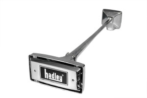 Hadley truck air horn in stainless steel chromed - square...