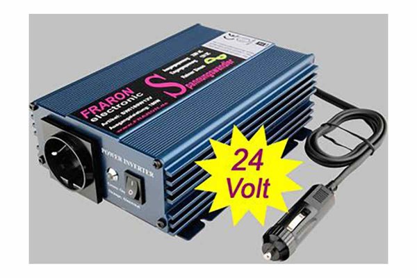 Voltage transformer 180 Watt 24V pure sine