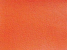 leatherette, orange