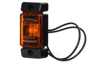 Seitenmarkierungsleuchten LED, orange 12-24V mit E-Pr&uuml;fzeichen, NEU