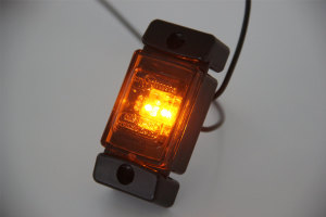 Seitenmarkierungsleuchten LED, orange 12-24V mit...