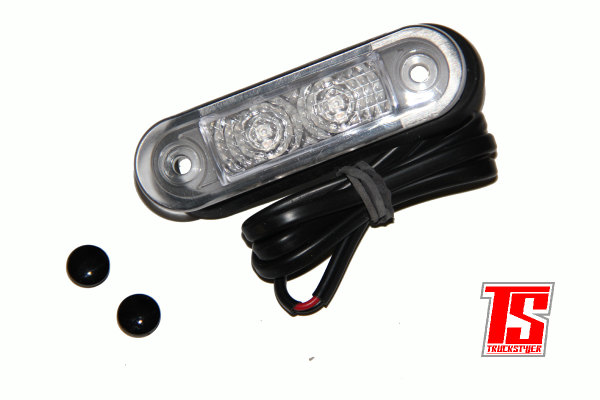 HELLA LED downlight as spoilers border or side marker lamp
