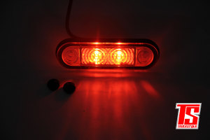 HELLA LED Einbauleuchte als Spoilerumrandung oder Seitenmarkierungsleuchte