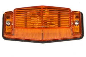 Hella grille mounted light, marker light orange, flasher lamp, Double Dutch Style