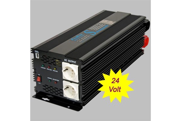 EDIT, inverters.  Sine 2000W 24V with battery charger 5A and automatic priority circuit
