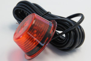 GYLLE LED module with 5 LED, orange, with cable and e-mark