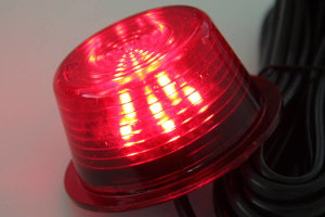 GYLLE LED Modul mit 6 LED, rot, mit Kabel und...