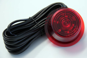 Original GYLLE LED-modul f&ouml;r klarg&ouml;ringsljus med 6 lysdioder, r&ouml;d
