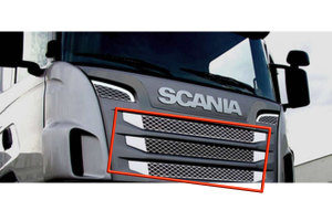 Suitable for Scania*: R2 (2009-2013) honeycomb grille...
