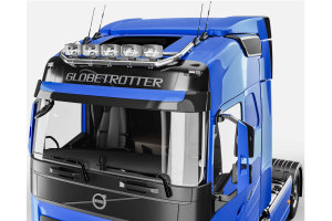 Suitable for Volvo*: FH4 I FH5 I FM4 I FM5 (2013-...) I Globetrotter I Globetrotter XL-cab - roof light bar - without I with LED light set