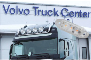 Suitable for Volvo*: FH4 (2013-2020) I FH5 (2021-...) - roof light bar - without I with LED light set - 4 clamps