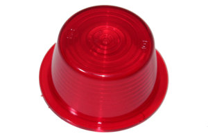 GYLLE lens or glass, red, with E-mark
