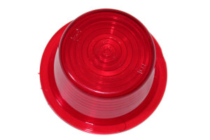 GYLLE Lichtscheibe bzw. Glas, rot, mit e-Pr&uuml;fzeichen