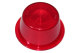 Original GYLLE end-outline marker lamp lens or glass, red, with e-approval mark
