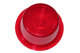 Origineel GYLLE knipperlichtglas of lens, rood, met e-markering