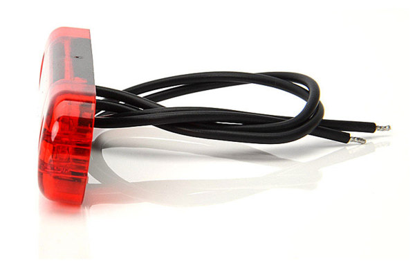 Universelle Rundlampe für LKW 5 LED 24V rot