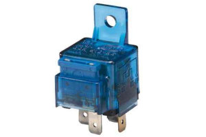 Hella open relay with fuse insert, 4-pole