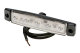 LED marker light I LED outline luminaire PRO-FLAT - white, 12/24V - incl. E-approval mark - flat, NEW