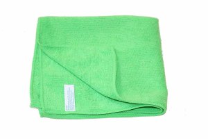 Truck microfiber cloth for cleaning and polishing work, for special applications - Step2, green