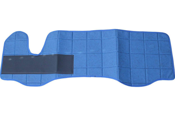 Suitable for Nissan Cabstar *: truck floor mats leatherette, light blue