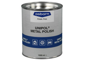 UNIPOL 2102 Metal Polish, 1000ml tin, polish for chrome, metal, etc ...