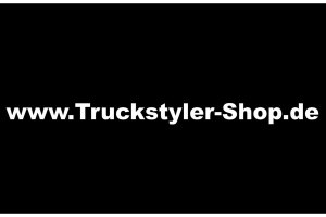 Truckstyler WEB-link Stickers Domain stickers, white -...