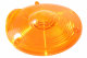 Knipperlichtglas voor (Spaanse spiegelverlichting) USA-uitvoering, oranje