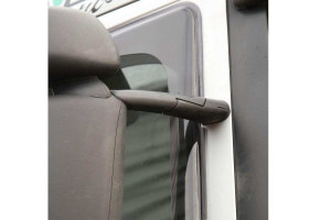 Fits Scania*: Streamline (+ R, P and 4 Series) Side window wind deflector glued,