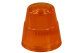 Truck roof-mounted torpedo lamp small, chrome Kunststoff orange,