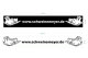 Lkw Heck Schmutzfänger inklusive Siebdruck Logo (10 Stk.) schwarz