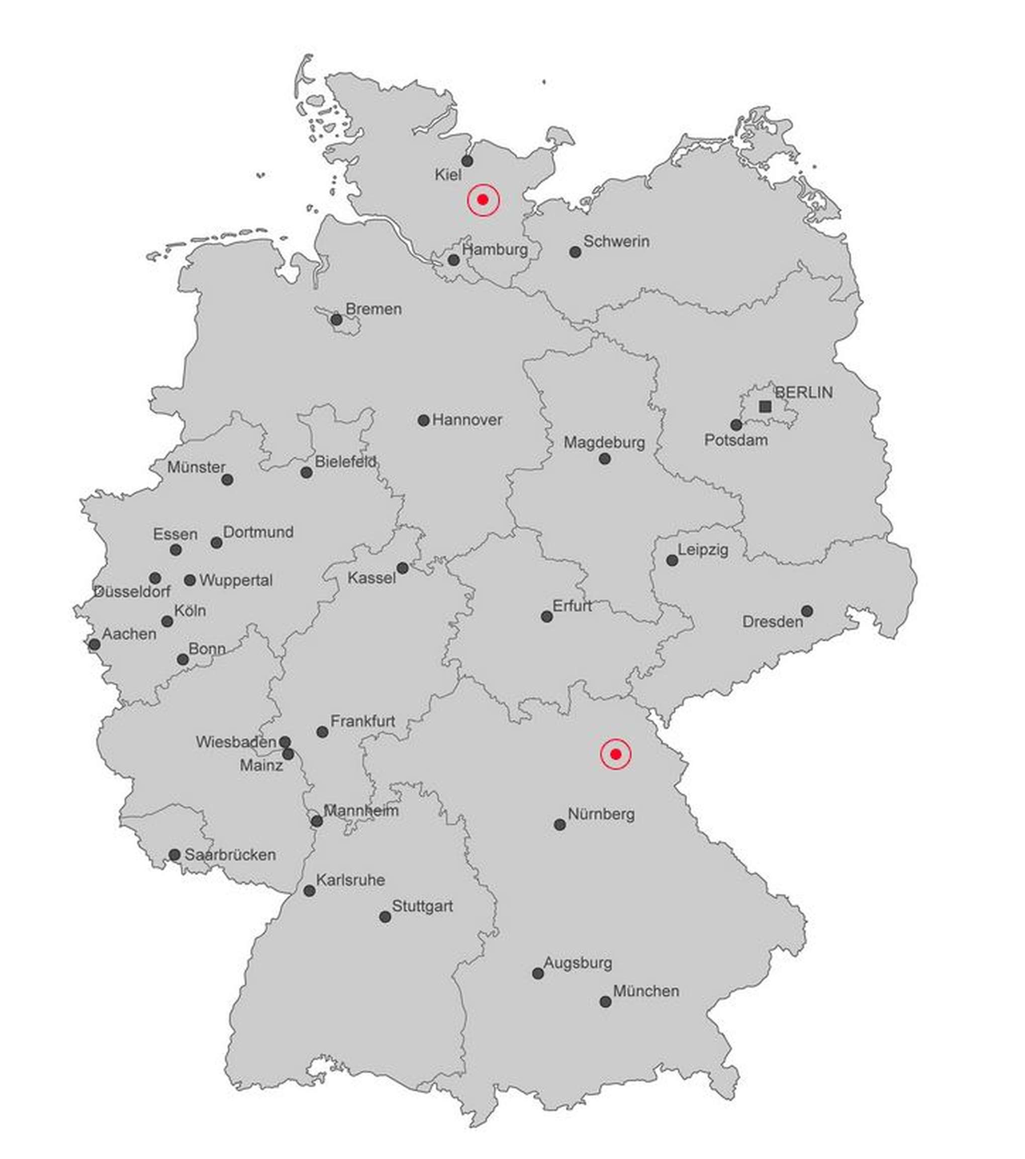 Ганновер на карте. Контурная карта Германии с основными городами. Аугсбург на контурной карте. Германия на карте с землями Манхайм. Столица Германии на контурной карте.