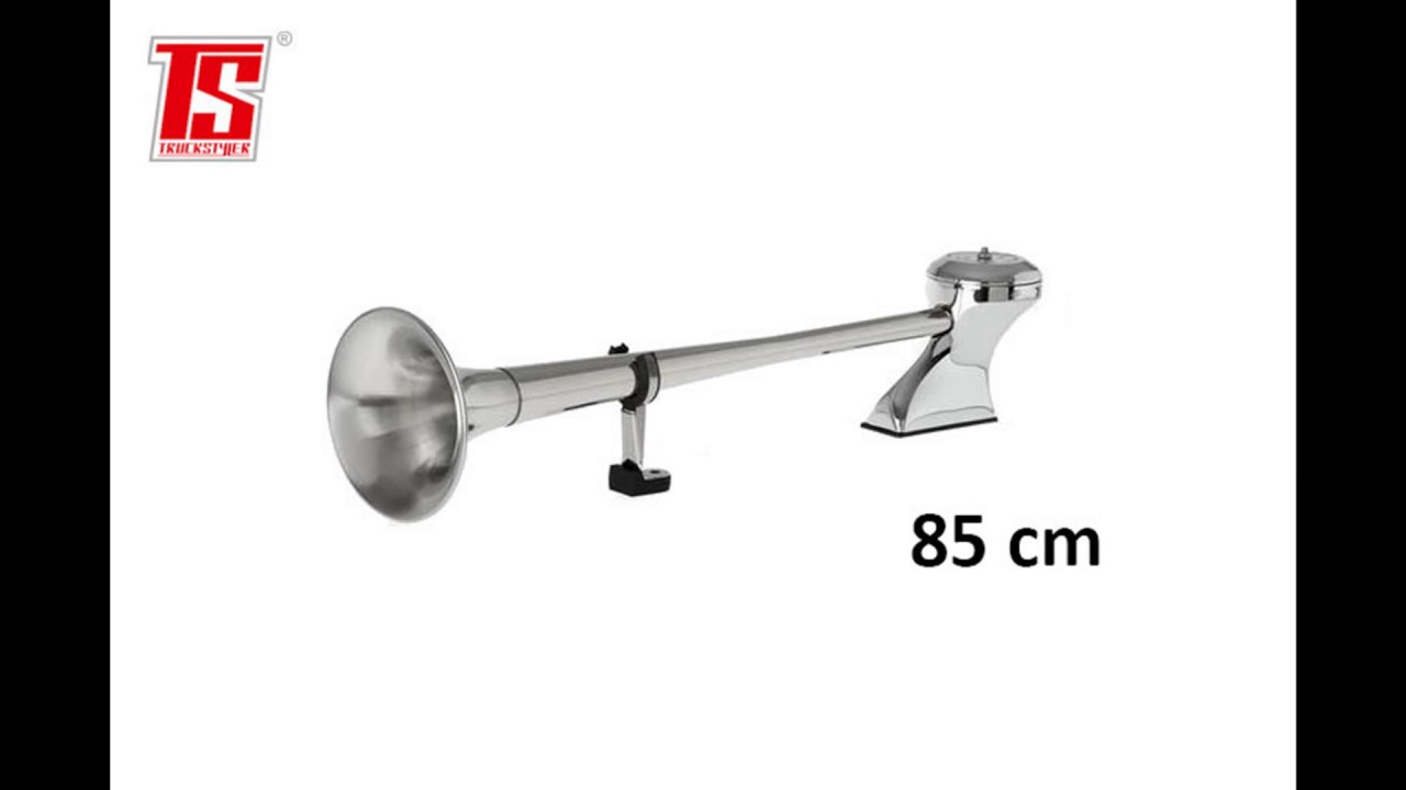 Clacson Turco Ad Aria Compressa 12V/24V - Tromba Per Camion, Auto, Barche - Suono Forte E Chiaro